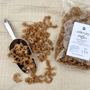 Těstoviny – Zákruty – pšeničné celozrnné