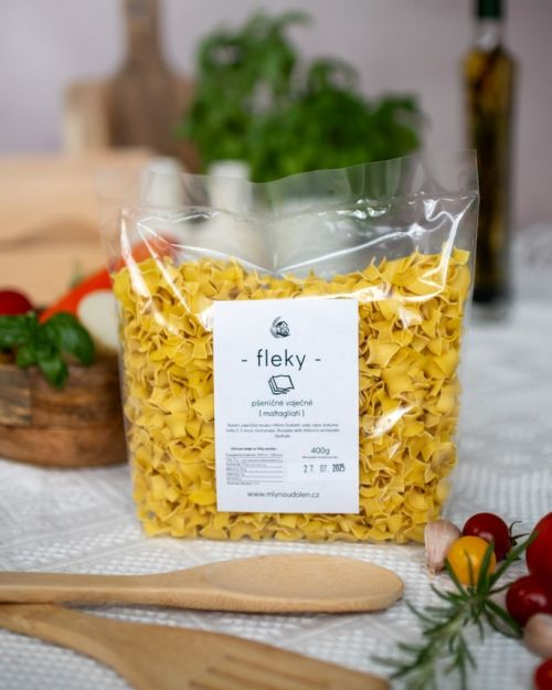 Těstoviny – Fleky – pšeničné vaječné